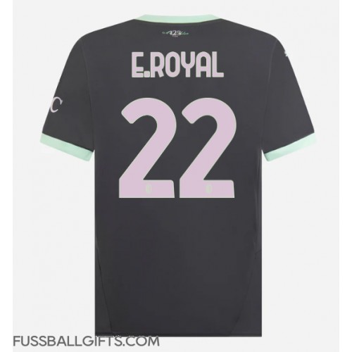 AC Milan Emerson Royal #22 Fußballbekleidung 3rd trikot 2024-25 Kurzarm